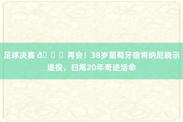 足球决赛 👋再会！38岁葡萄牙宿将纳尼晓示退役，扫尾20年奇迹活命